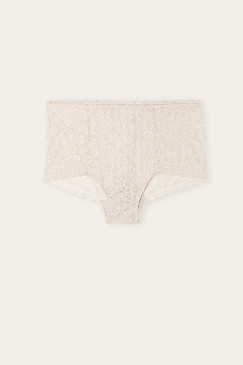 Natural - 2280 - Silk Pink Intimissimi Lace High Waist Hipster | GYJR-97385