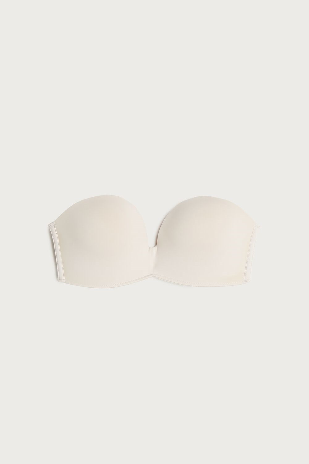 Natural - 2280 - Silk Pink Intimissimi Laura Microfiber Bandeau Bra | VYTL-59087