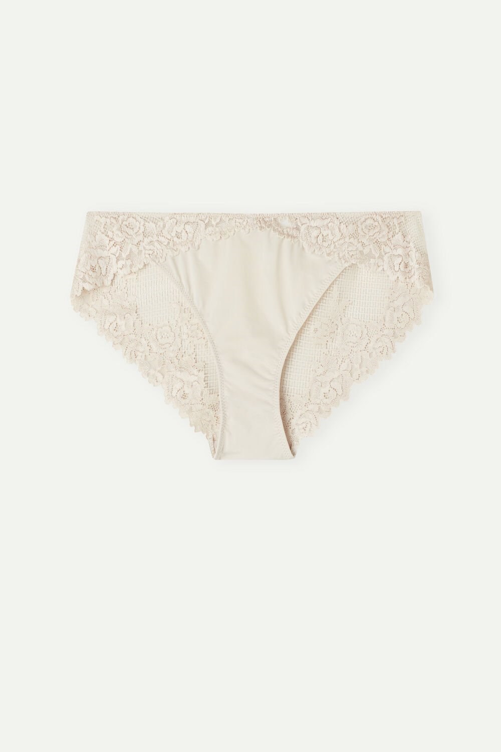 Natural - 2280 - Silk Pink Intimissimi Pretty Flowers Panties | ZSNC-52409