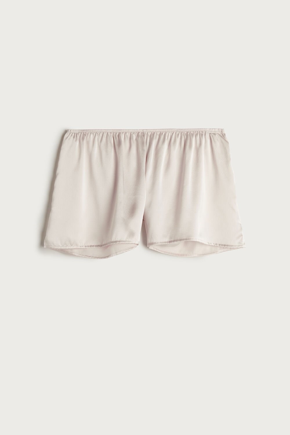 Natural - 2280 - Silk Pink Intimissimi Smooth Silk-Satin Shorts | JUYN-30489