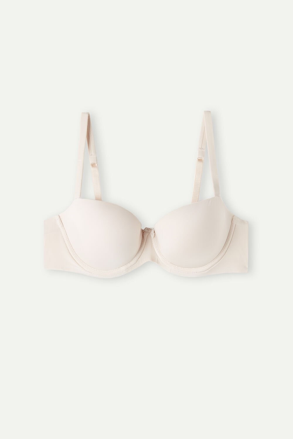 Natural - 2280 - Silk Pink Intimissimi Sofia Balconette Bra in Ultralight Microfiber | KFMQ-07128