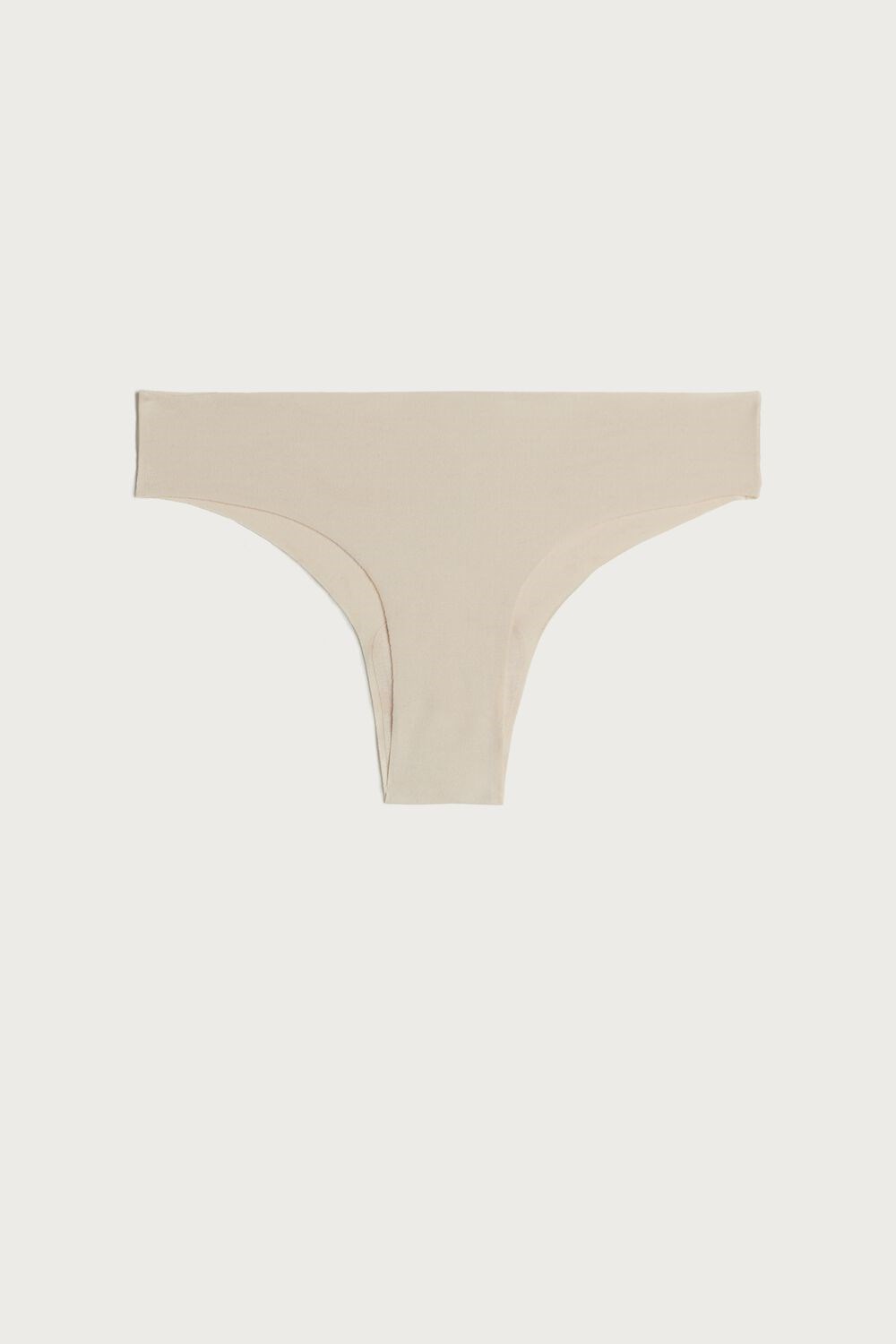 Natural - 2280 - Silk Pink Intimissimi Seamless Supima® Cotton Brazilian Panties | MRVT-30895