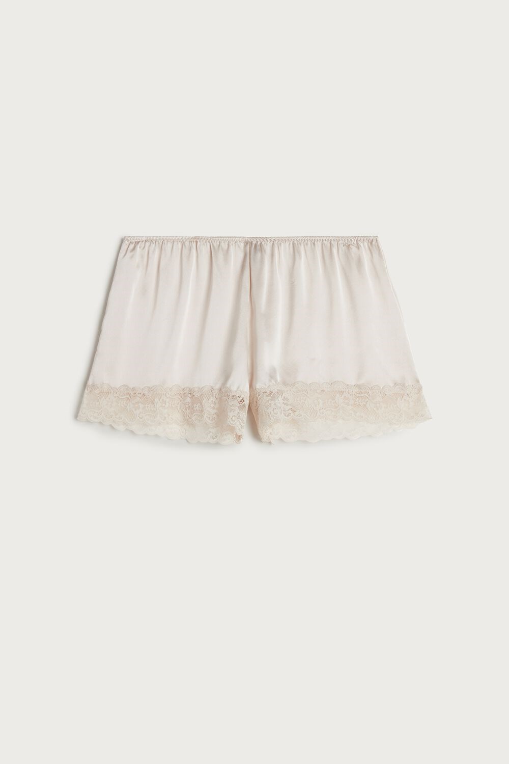 Natural - 2280 - Silk Pink Intimissimi Silk Shorts | YOPG-45860