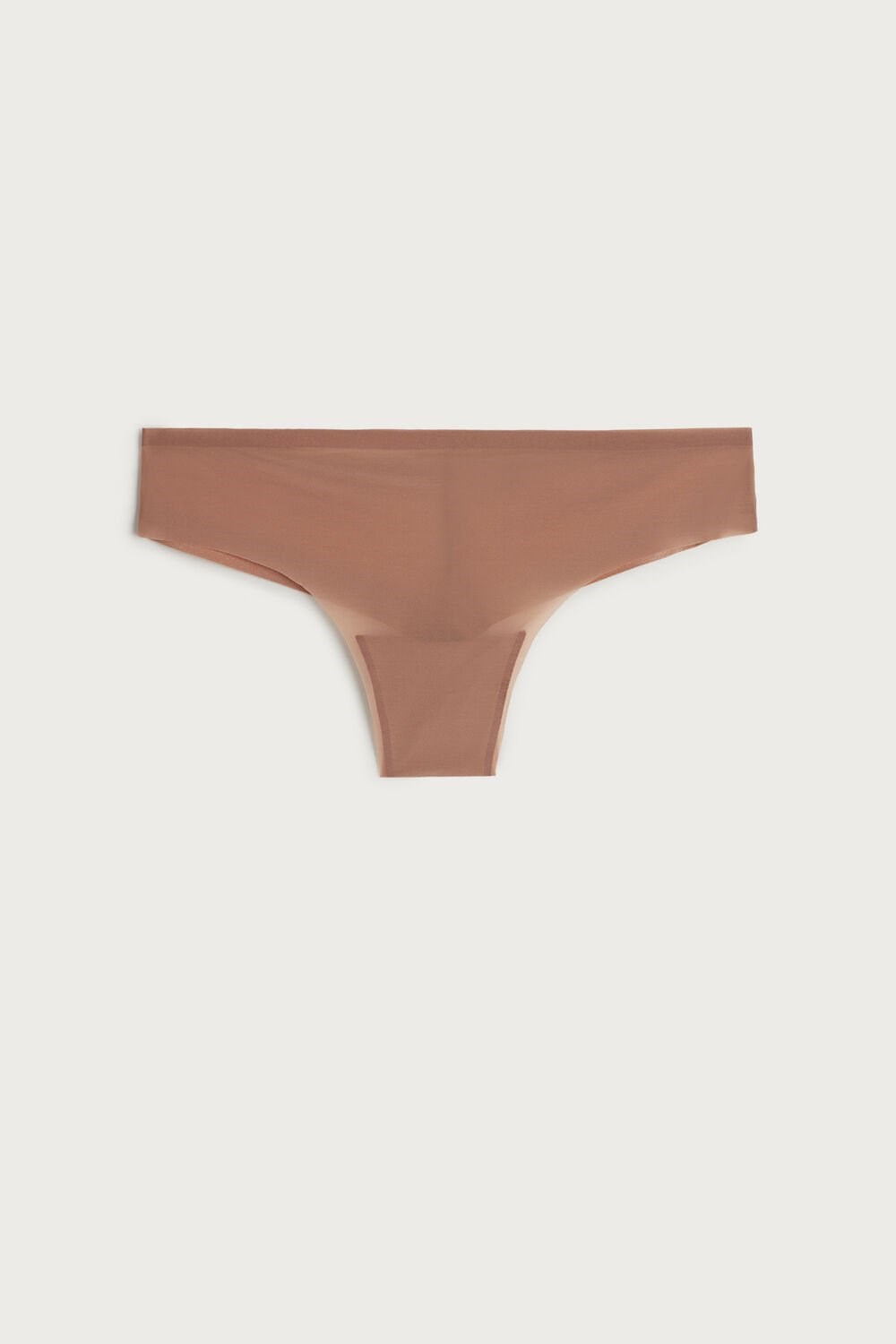 Natural - 417i - Medium Beige Intimissimi Invisible Touch Brazilian Panties | OHBS-38520