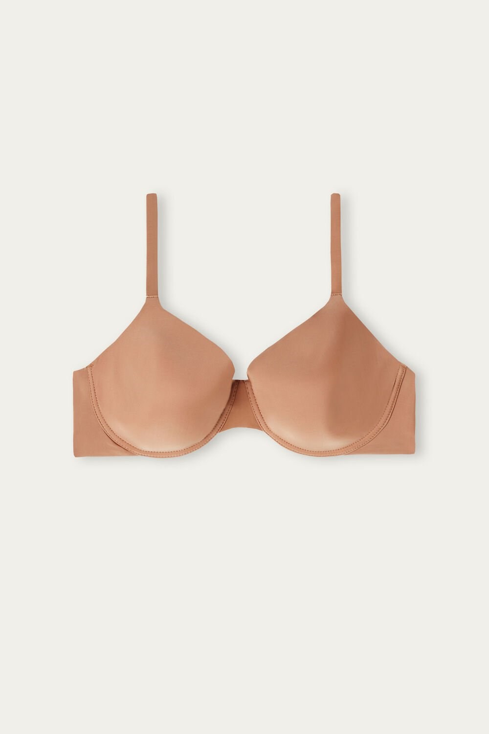 Natural - 417i - Medium Beige Intimissimi Francesca Ultralight Microfiber Balconette Bra | OQCZ-95201