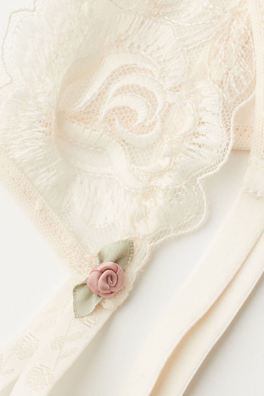 Natural - 612i - Vanilla Ivory Intimissimi Scent of Roses String Thong | NVKD-31958