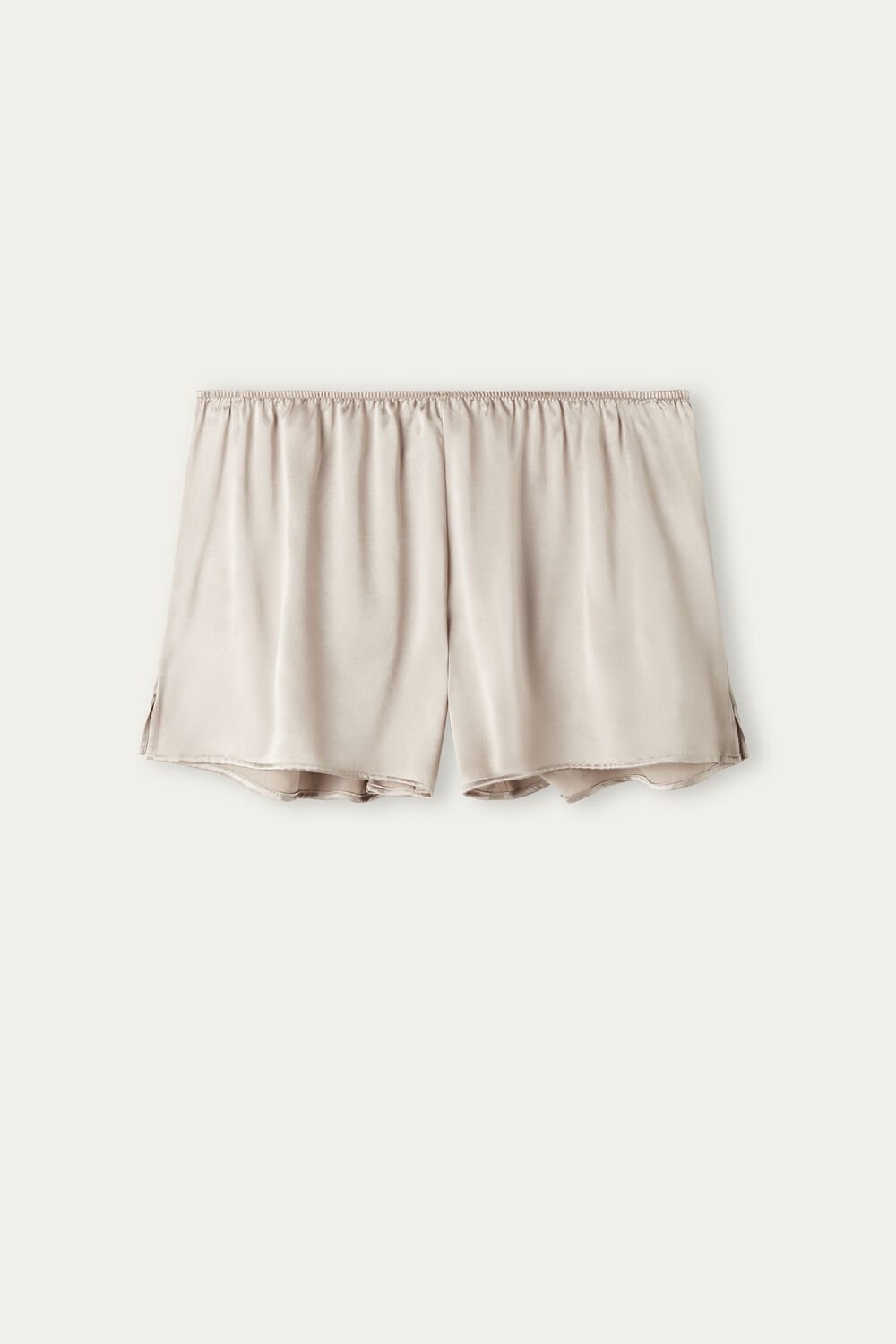 Natural - 651i - Powder Beige Intimissimi Smooth Silk-Satin Shorts | OHDG-73049