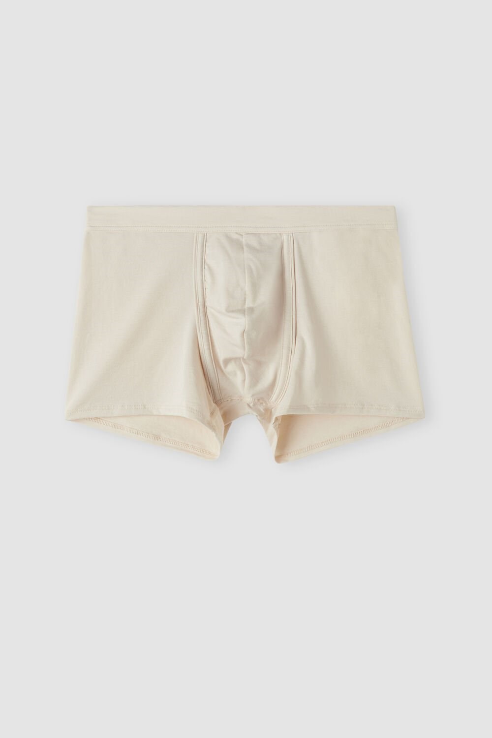 Natural - 721i - Rope Beige Intimissimi Natural Fresh Supima® Cotton Boxers | VBIL-45960