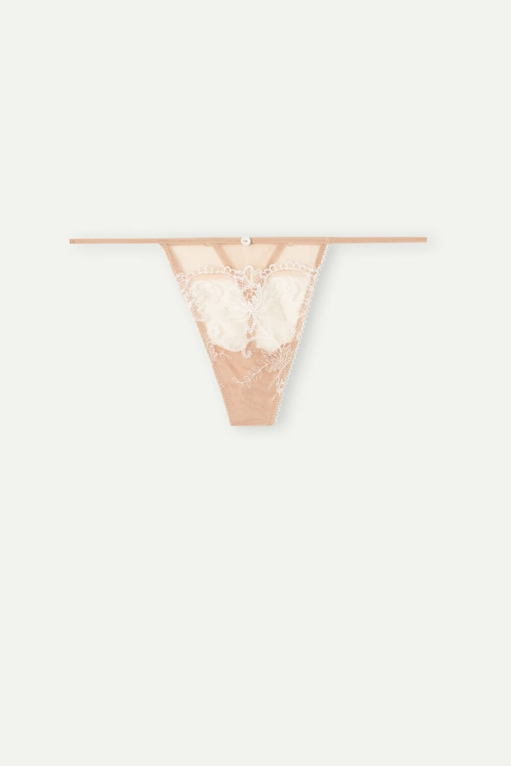 Natural - 989i - Soft Beige / Talco Intimissimi Lovely Day String Thong | MTLG-25019