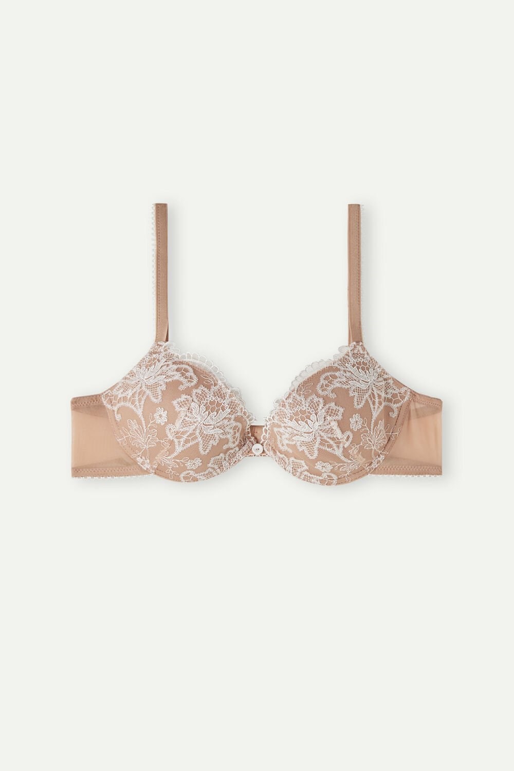 Natural - 989i - Soft Beige / Talco Intimissimi Bellissima Lovely Day Push-up Bra | OWZS-29835