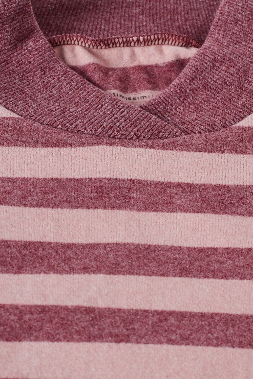 Pink - 158j - Pink / Dark Pink Stripe Intimissimi Winter Candies Striped Night Shirt | XHWV-26571