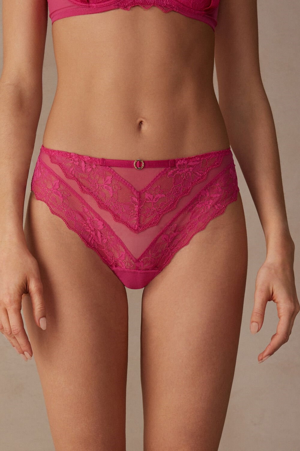 Pink - 206j - Valentine Pink Intimissimi Fearless Femininity Hipster Brazilian | CIAK-56327