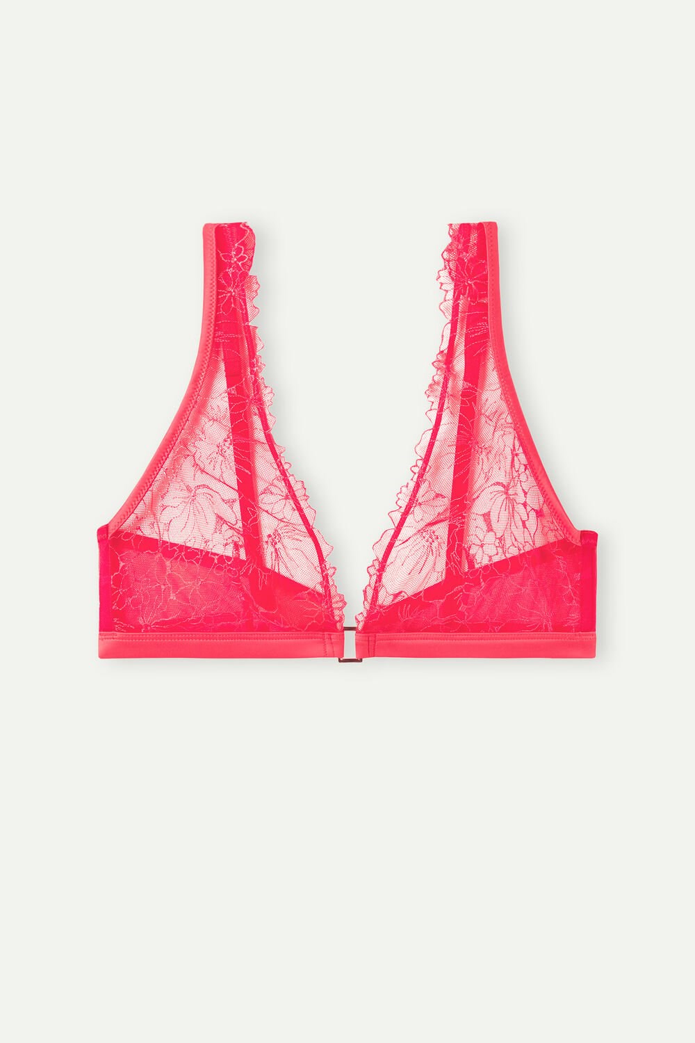 Pink - 209j - Lollipop Pink Intimissimi Pure Joy Triangle Bra | KJVN-39652