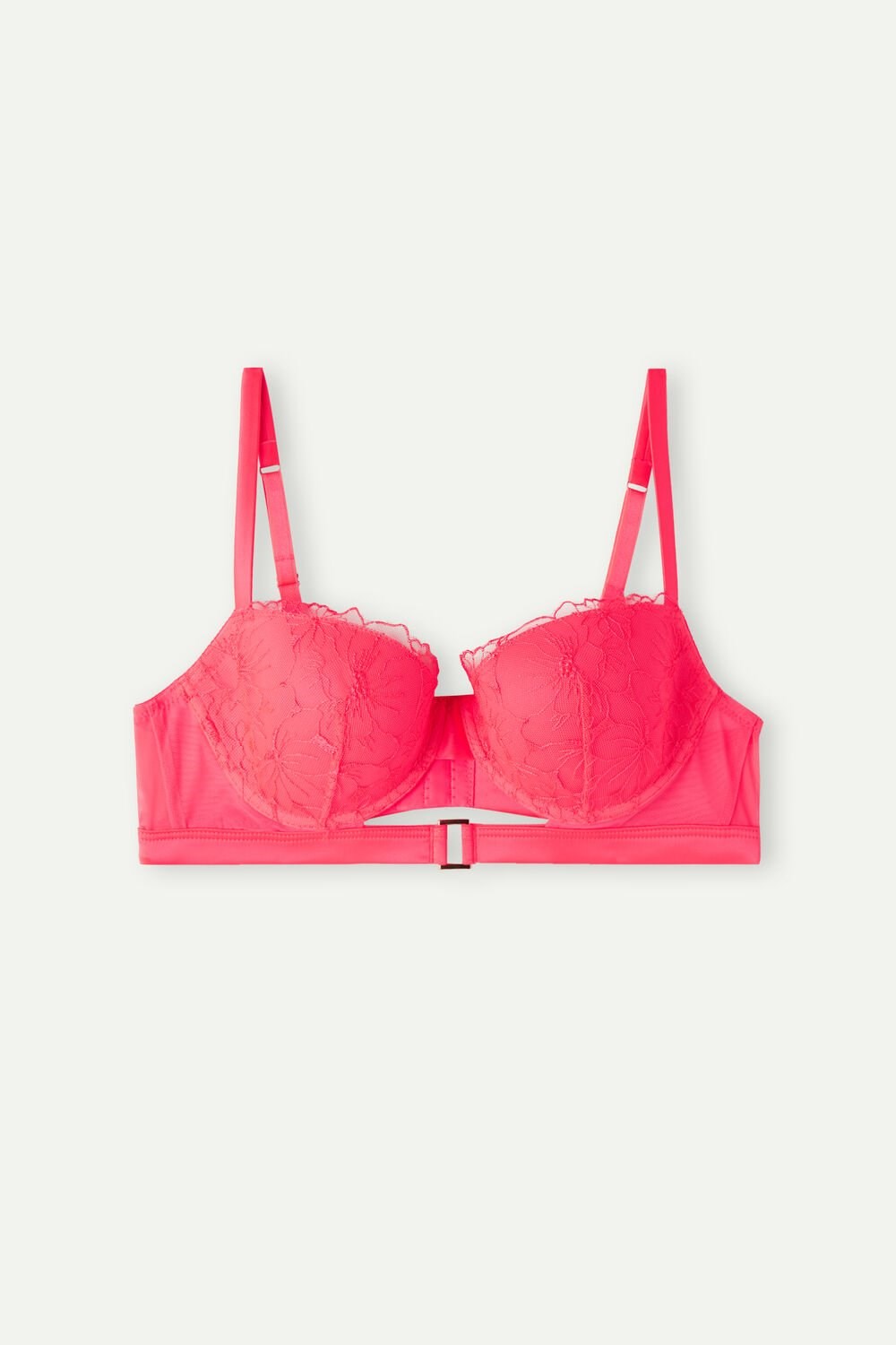 Pink - 209j - Lollipop Pink Intimissimi Pure Joy Sofia Balconette Bra | VXOL-85427