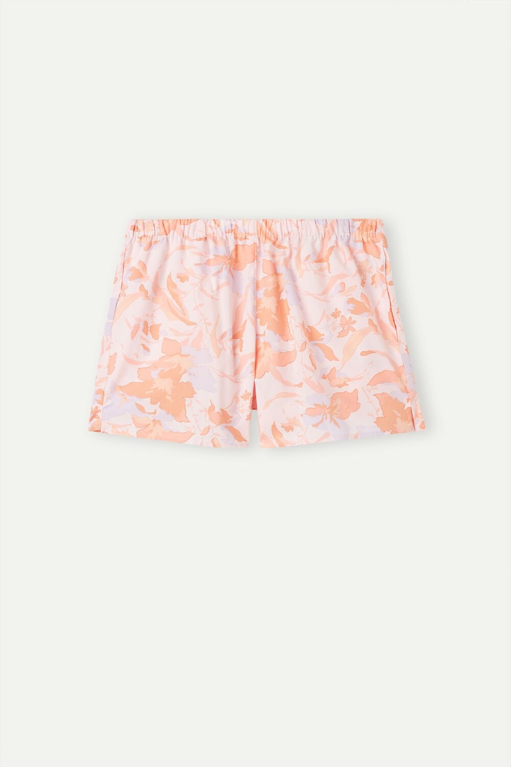 Print - 244j - Iris Print Intimissimi Iris and Apricot Cloth Shorts | SNWZ-51209