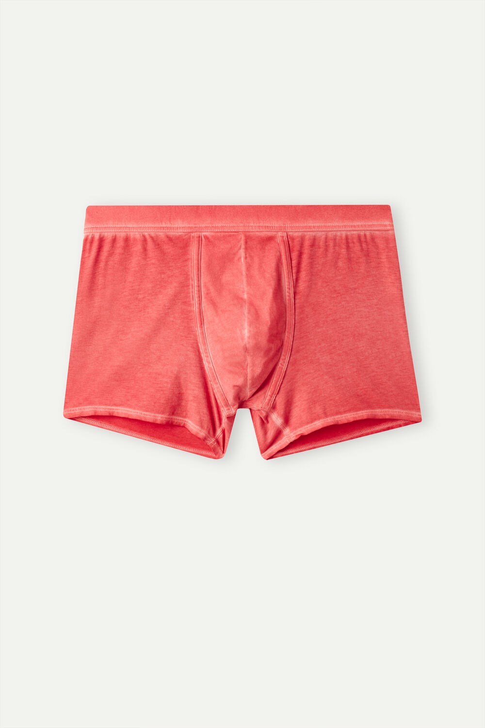 Red - 318j - Oil Red Intimissimi Natural Fresh Supima® Cotton Boxers | YRNC-49703