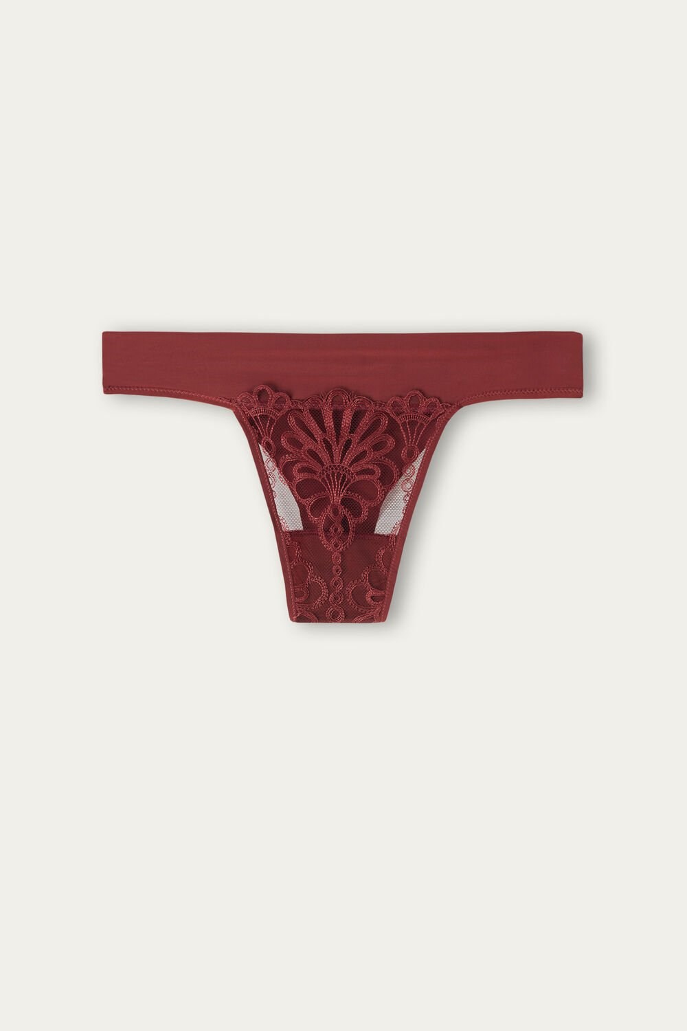 Red - 741i - Dark Red Intimissimi Romantic Life Brazilian | MAXF-57806