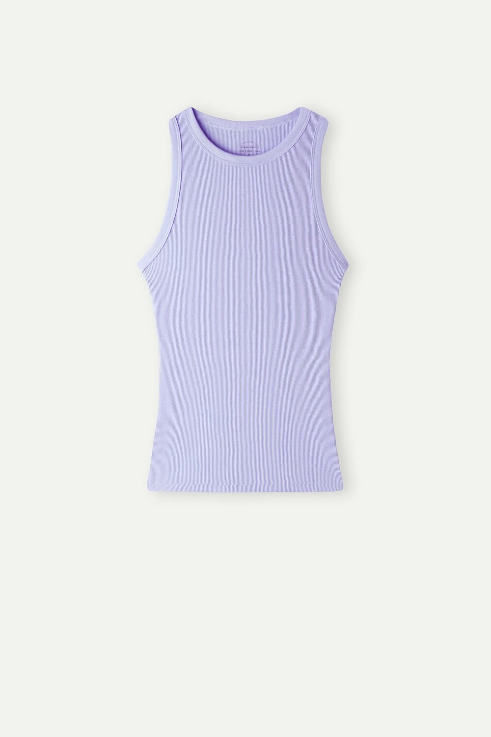 Violet - 212j - Sweet Lavender Intimissimi Ribbed Tank Top in Supima® Cotton | GWXL-54396