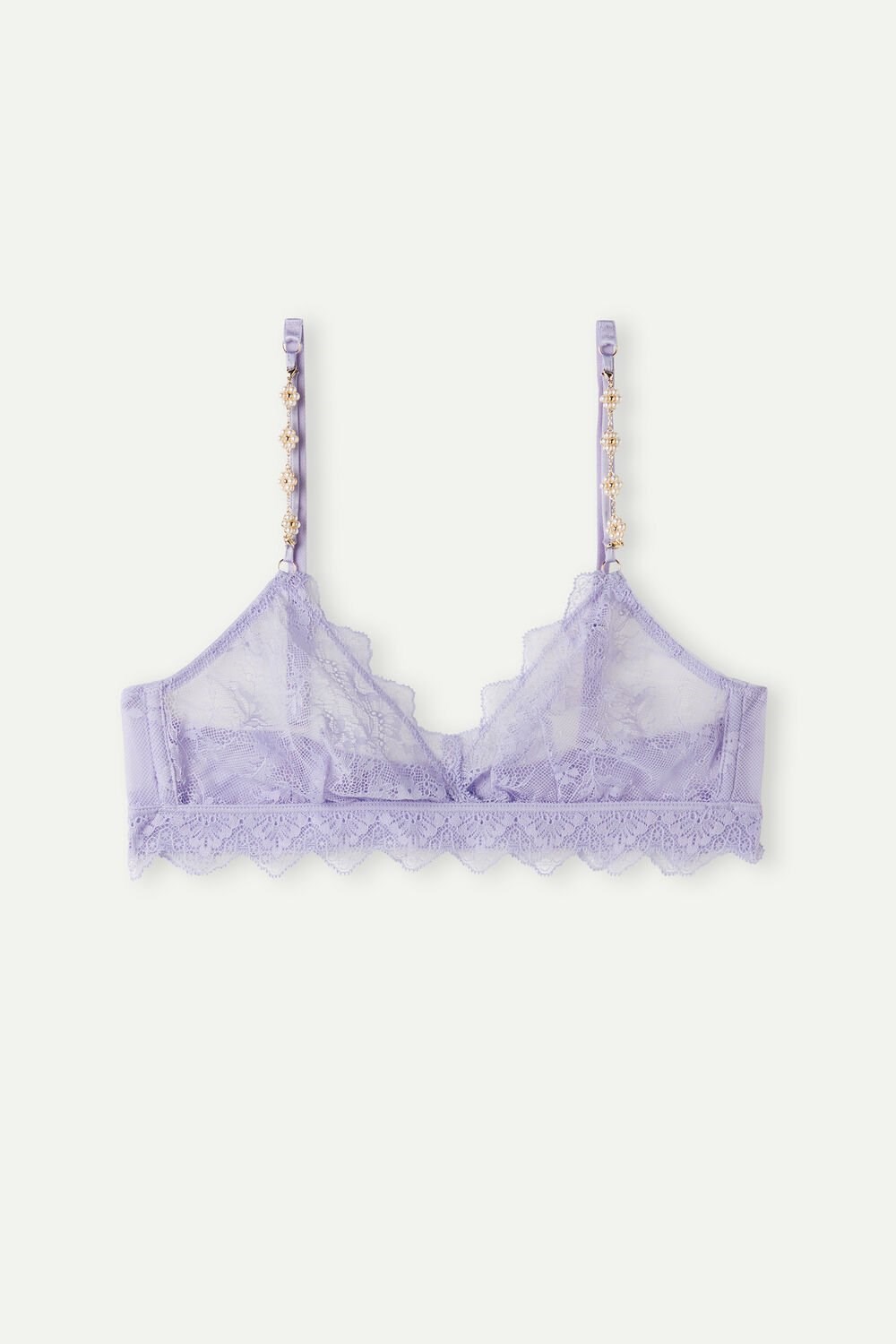 Violet - 212j - Sweet Lavender Intimissimi Cover Me in Daisies Emma Triangle Bra | JTRH-06327