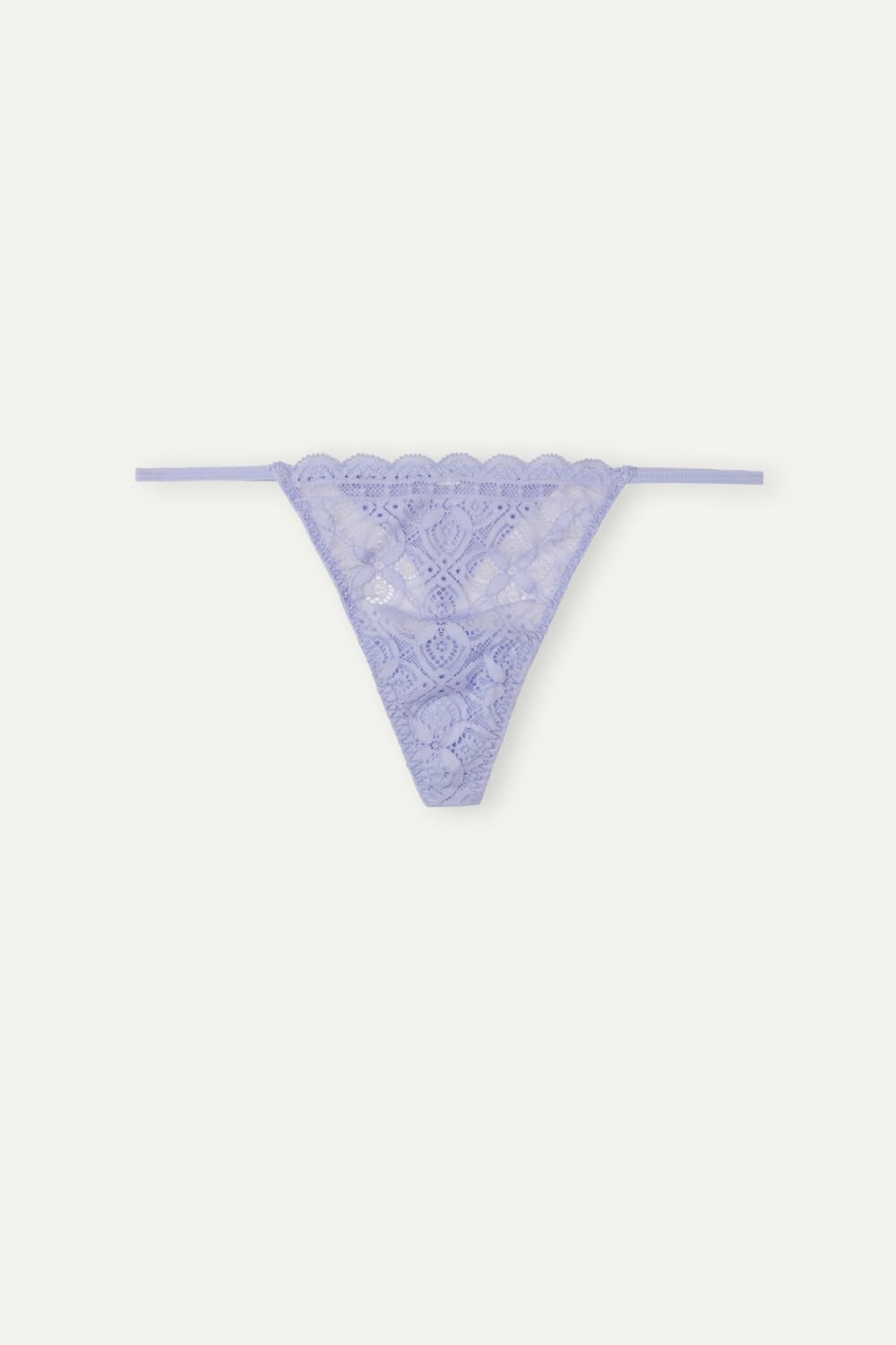 Violet - 212j - Sweet Lavender Intimissimi Lace String Thong | NUWO-69340