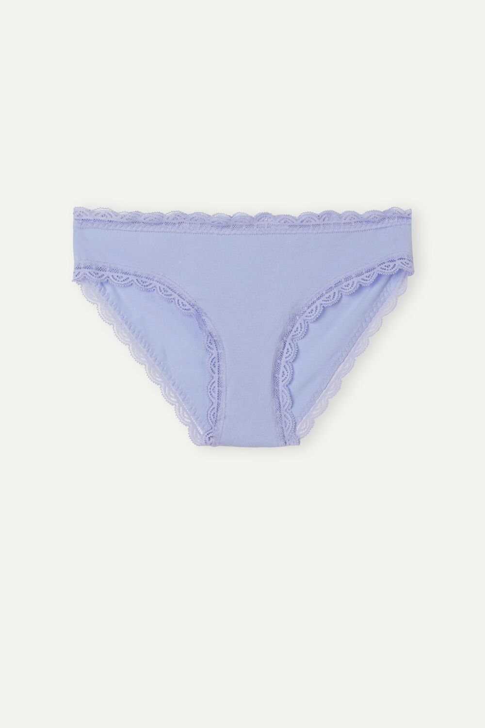 Violet - 212j - Sweet Lavender Intimissimi Cotton and Lace Panties | OBFQ-72943