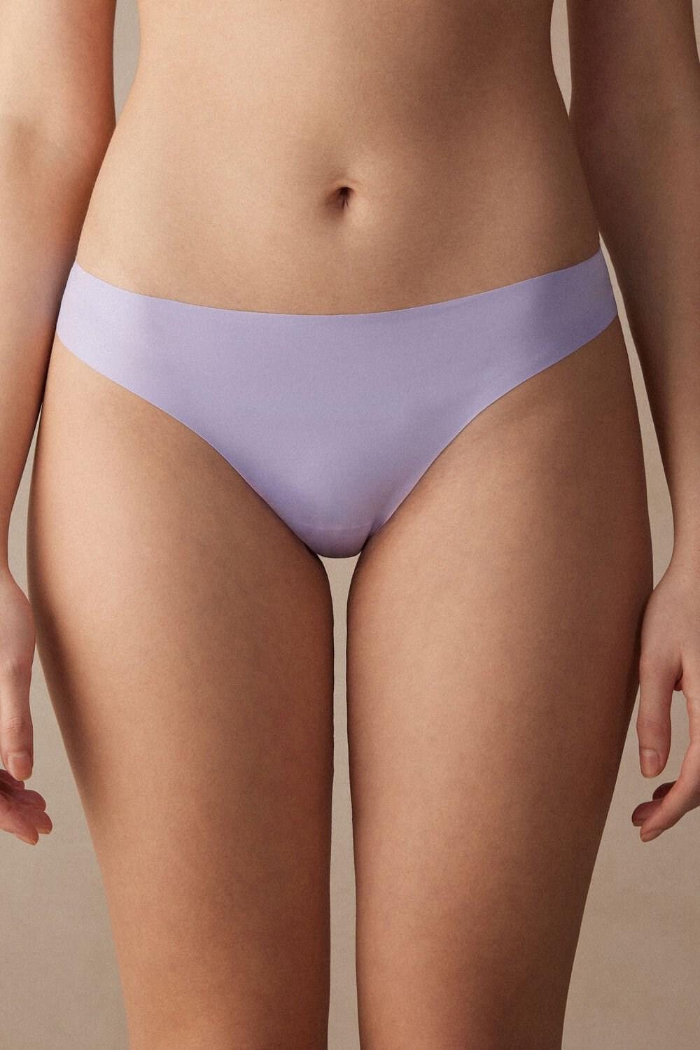 Violet - 212j - Sweet Lavender Intimissimi Brazilian Panties in Seamless Ultra Light Microfiber | XSZI-85261