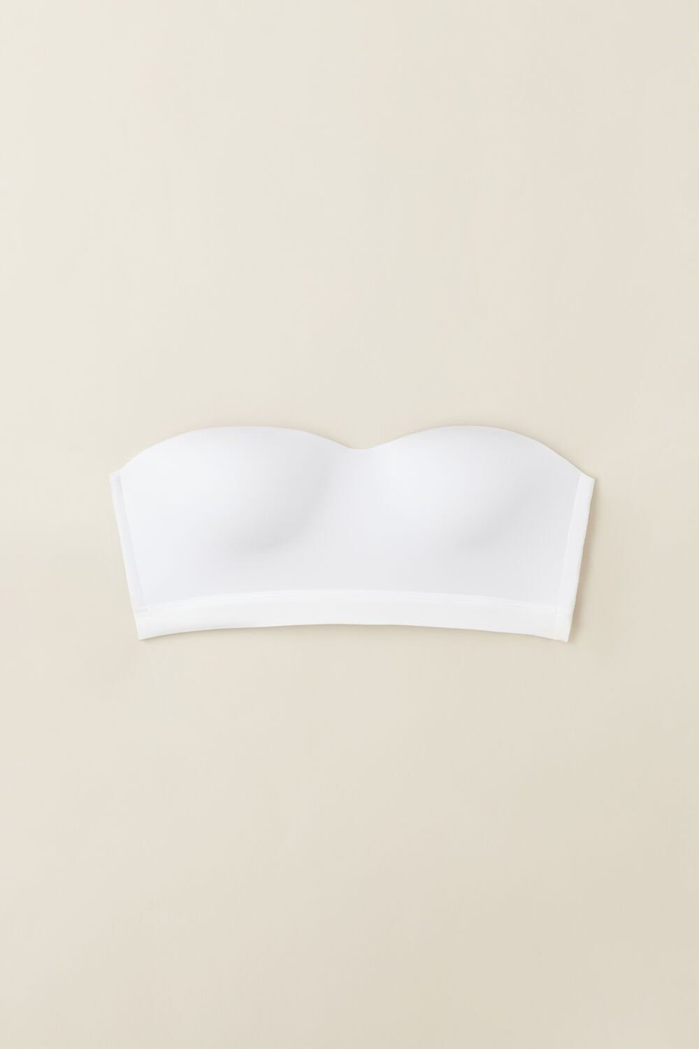 White - 001 - White Intimissimi Bra Top in Ultralight Microfiber | YDNO-51029