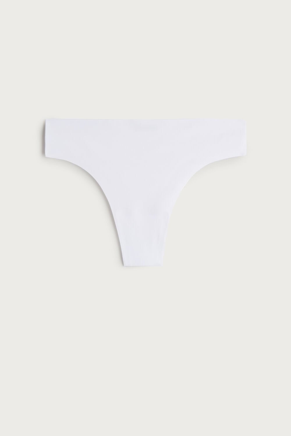 White - 001 - White Intimissimi Brazilian Panties in Seamless Ultra Light Microfiber | NAJE-05846