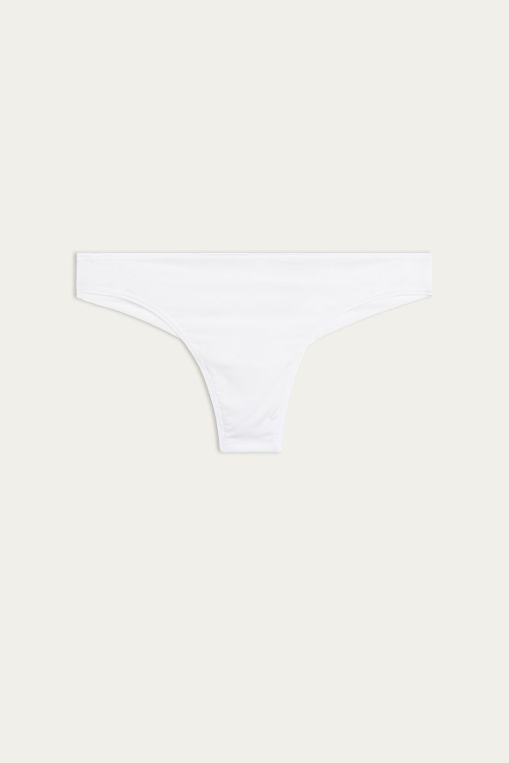 White - 001 - White Intimissimi Brazilian Panties in Ultralight Microfiber | YDMX-21603