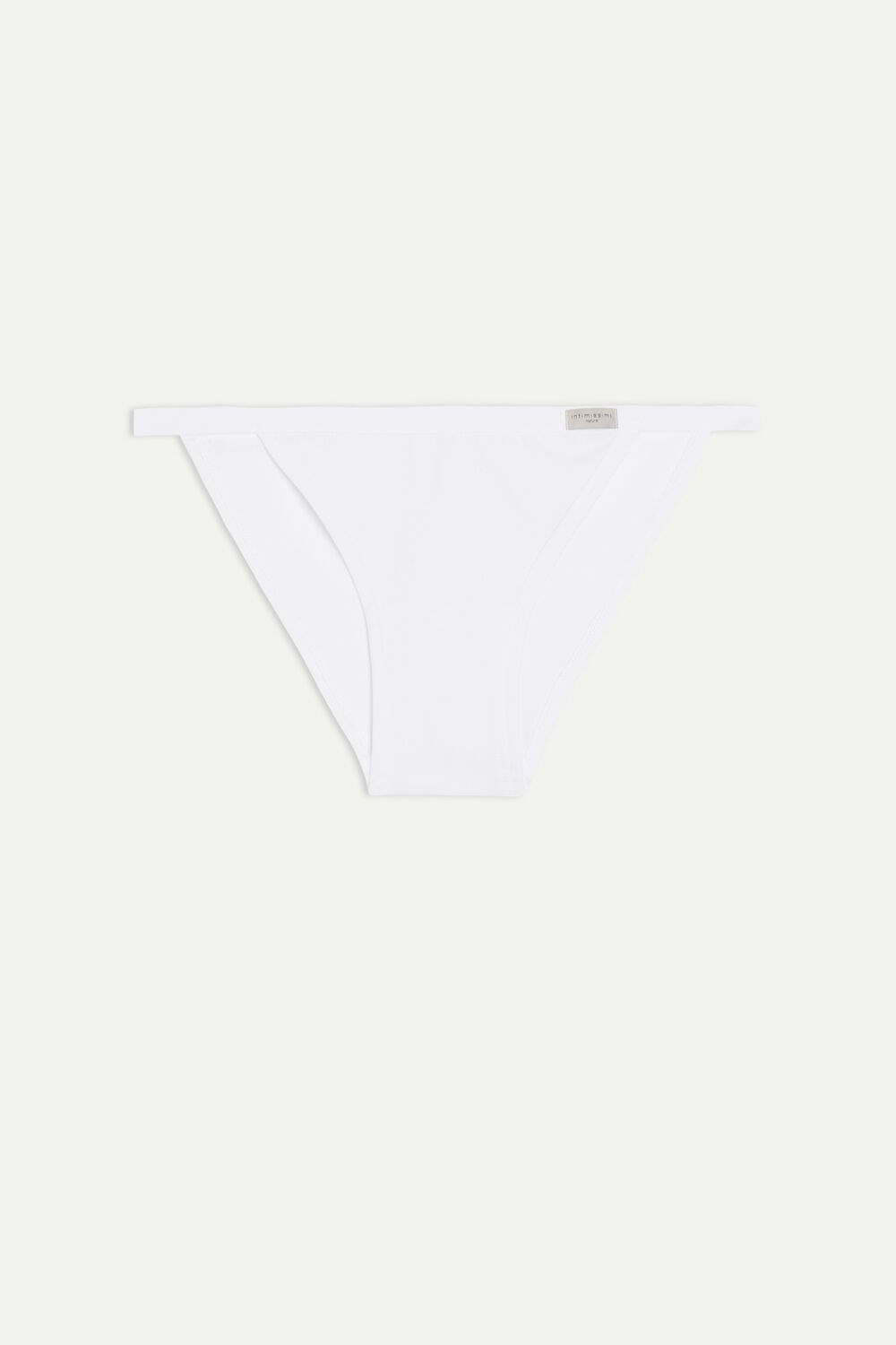 White - 001 - White Intimissimi Cotton String Panties | XOCV-06248