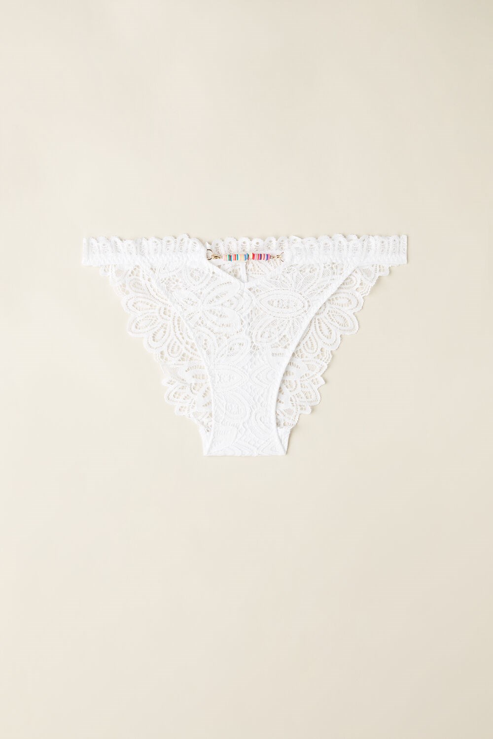 White - 001 - White Intimissimi Hot Summer Days String Panties | NAVO-59780