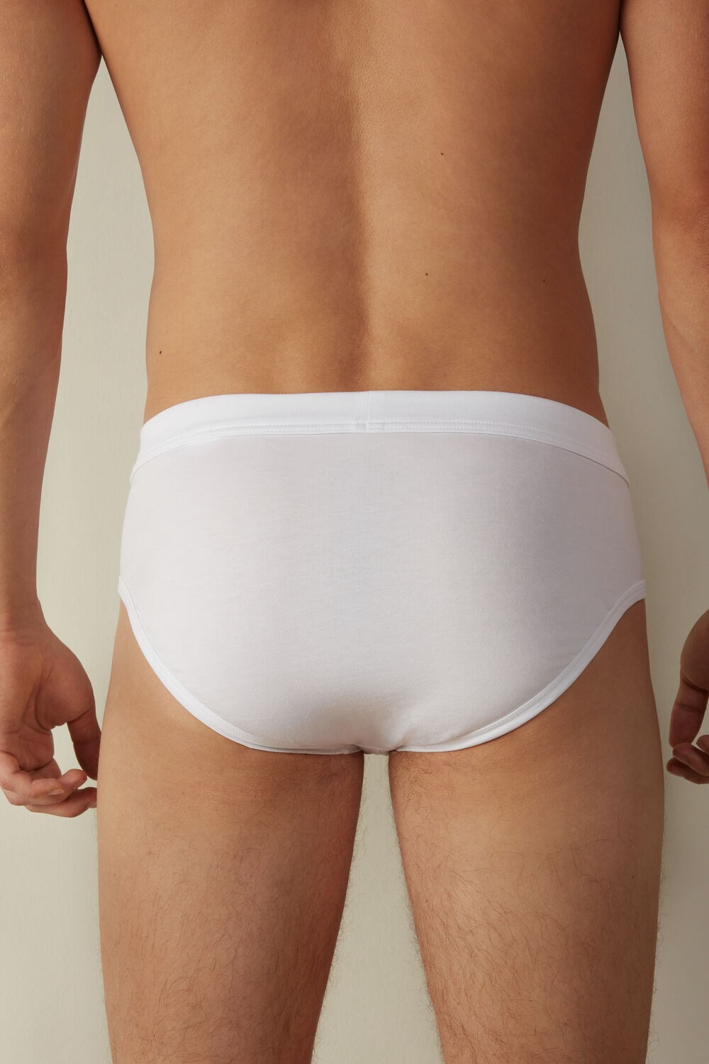 White - 001 - White Intimissimi Supima® Cotton Briefs | NHIW-10592