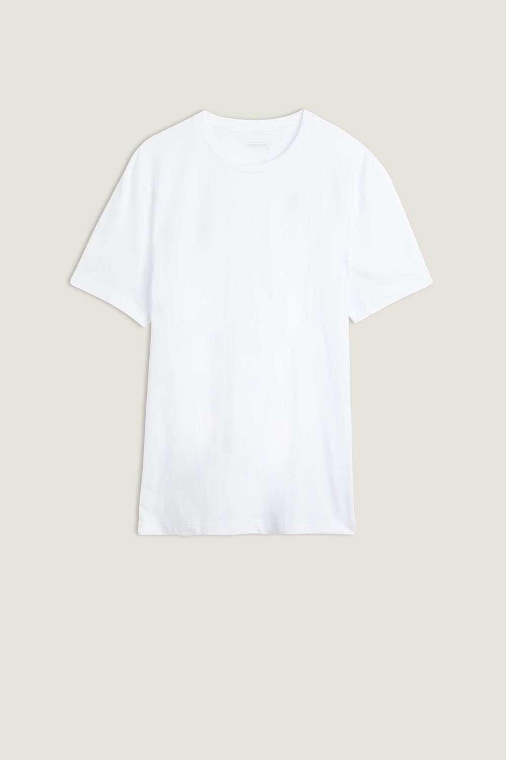 White - 001 - White Intimissimi T-shirt in Cotton Jersey | GDAW-69735