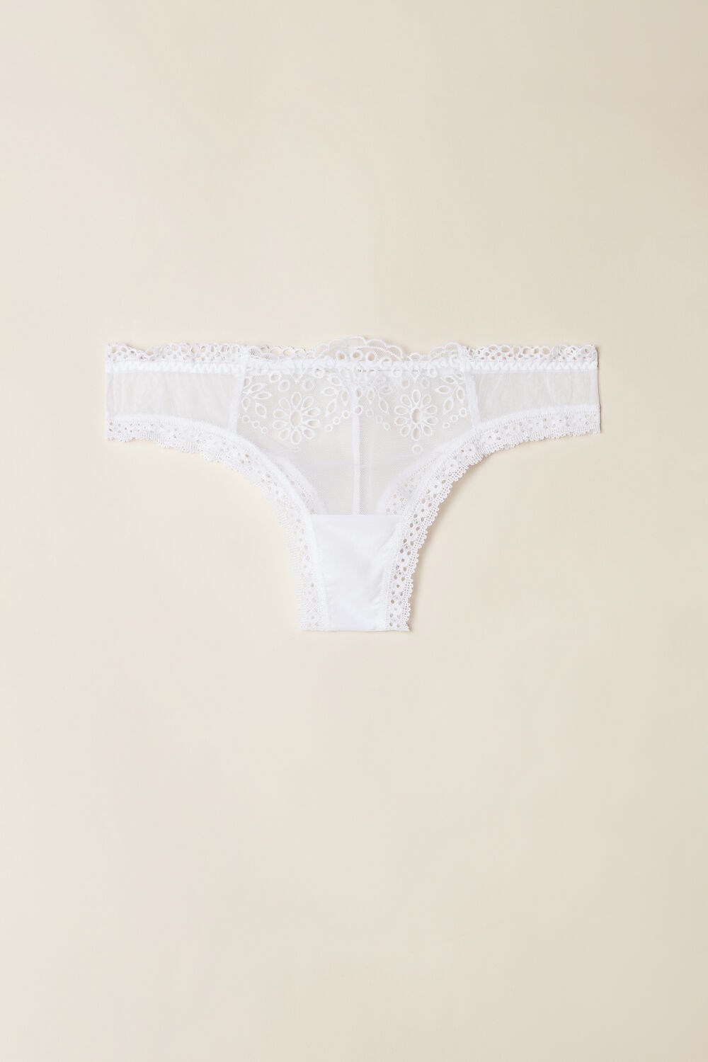 White - 001 - White Intimissimi Timeless Simplicity Brazilian | KITW-92530