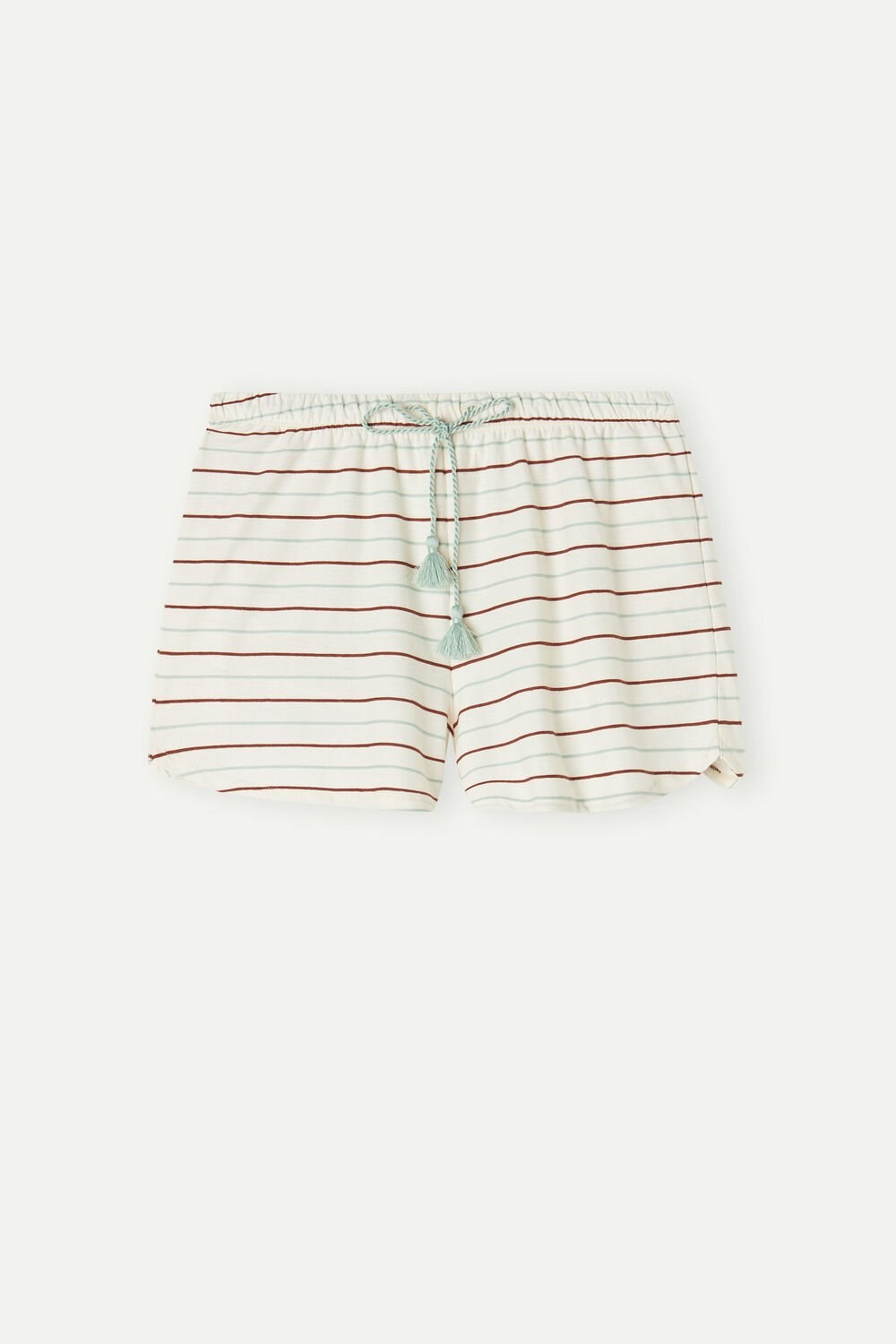 White - 004j - Riga Spices Garden Intimissimi Spices Garden Cotton Shorts | YZQO-10543